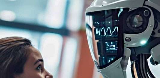 Image: StockCake / Human-Robot Interaction / AI generated