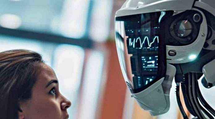 Image: StockCake / Human-Robot Interaction / AI generated
