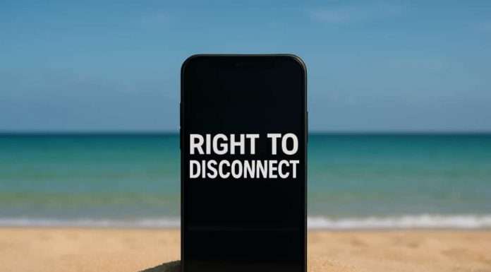 Right to disconnect - Image: AI generated