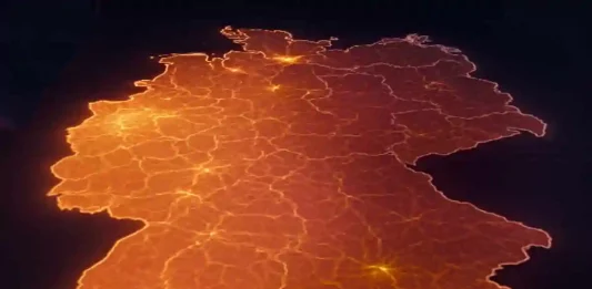 Map of Germany – Image generated by AI