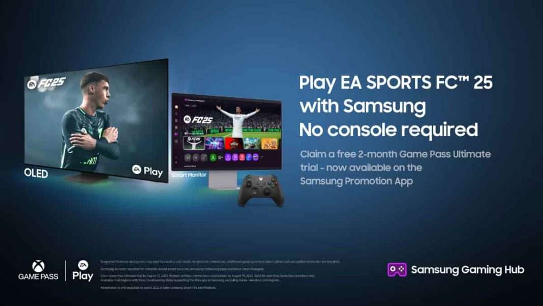 Samsung bringt EA SPORTS FC™ 25 über Xbox-App auf den Samsung Gaming Hub