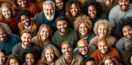 Group of diverse people - Image: StockCake / AI generated