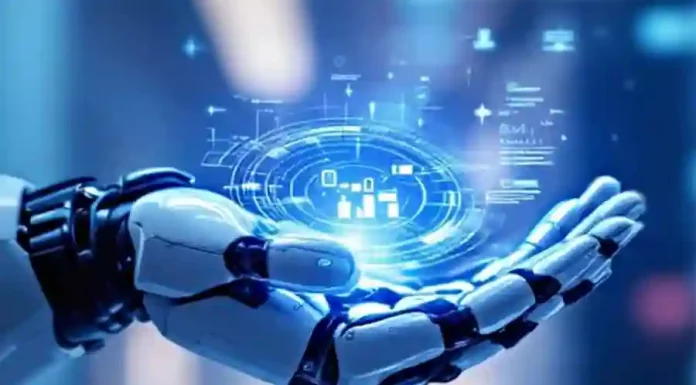 Robot Hand AI – Image: StockCake / AI generated