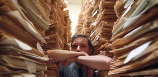 Paperwork – Image: StockCake / AI generated