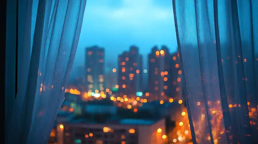 City Night View – Image: StockCake / AI generated