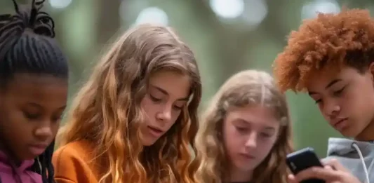Adolescents use smartphones Adolescents use smartphones